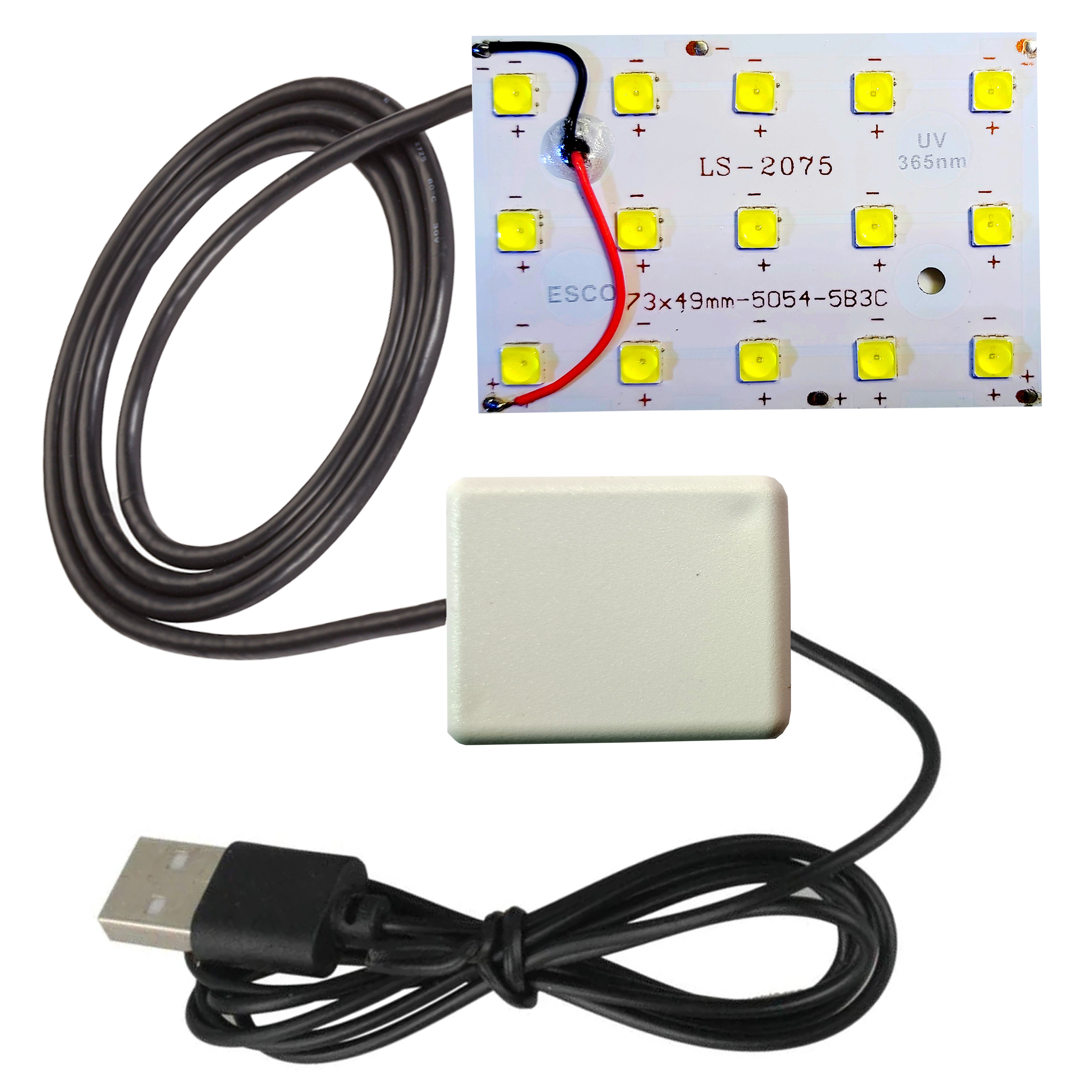 0a0534be6b4b4f68db9ff2002161bd51d4ad3afb_1692281275-1.jpg چراغ اضطراری مدل USB UV 365nm - Image 1