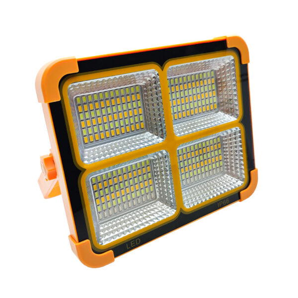 نورافکن دستی مدل سولار خورشیدی IP66 کد 100X - Image 1