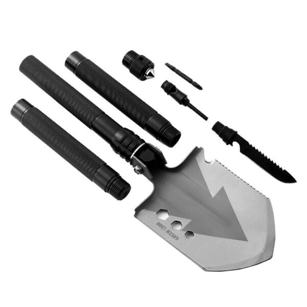 ابزار چندکاره سفری گرین لاین مدل Multi Shovel - Image 1