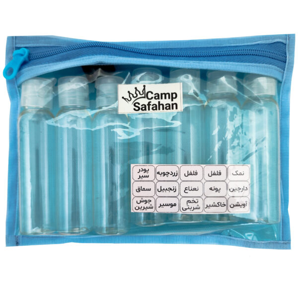 نظم دهنده سفری صفاهان کمپ مدل جا ادویه کد SC-L7000 بسته 7 عددی - Image 1