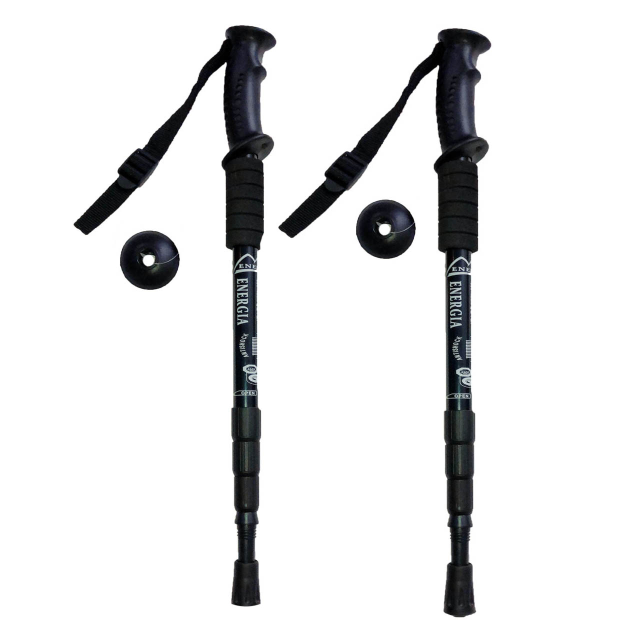 60295ac35759c6c8a8017af2d89a45ea633be4c0_1630969617-1.jpg عصای کوهنوردی انرجیا مدل ANTISHOCK EN500 بسته 2 عددی - Image 1