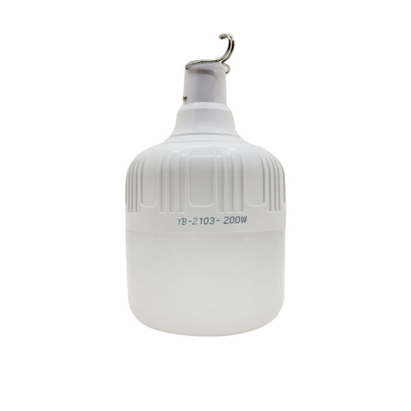 چراغ آویز چادر مدل شارژی کد led-bulb-200W - Image 1