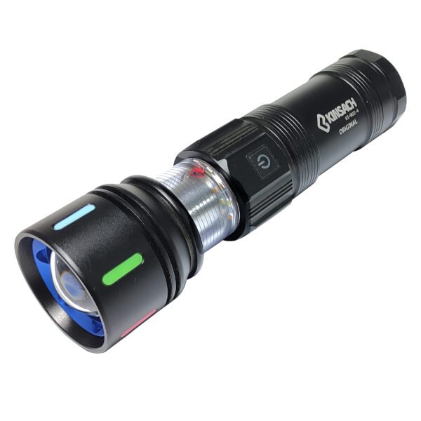 چراغ قوه دستی کینساچ مدل  KS-902-4 رنگ نور چند رنگ - Image 1