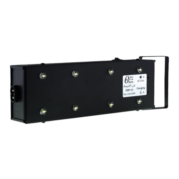 چراغ اضطراری اوژن الکترونیک مدل پرتابل نوردهی 8 ساعته کد EMP-08b دارای نور مهتابی - Image 1