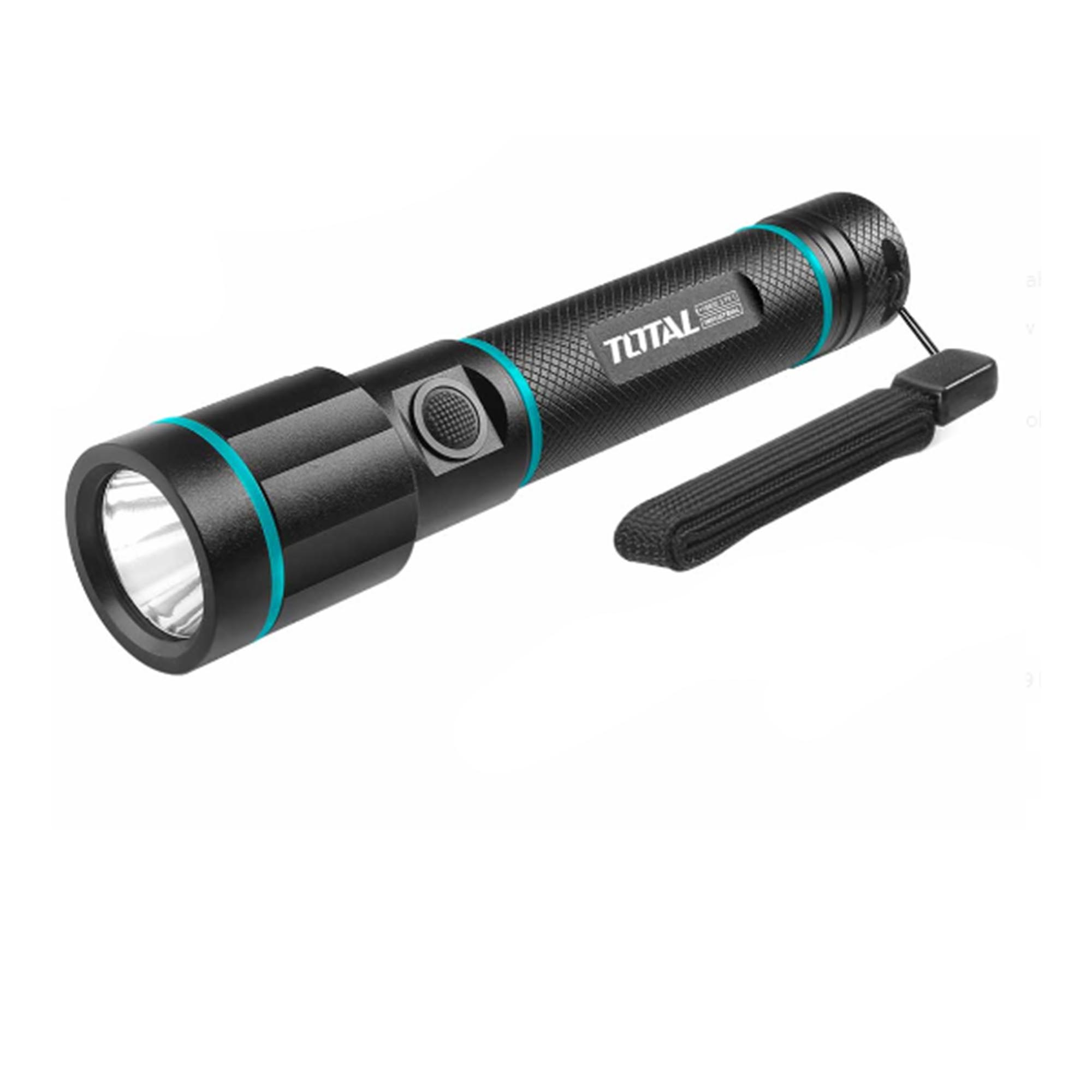 81af05f1134423ab8e784032141fd40b96d0f538_1713176684-1.jpg چراغ قوه شارژی دستی توتال مدل TCFL1865051 - Image 1