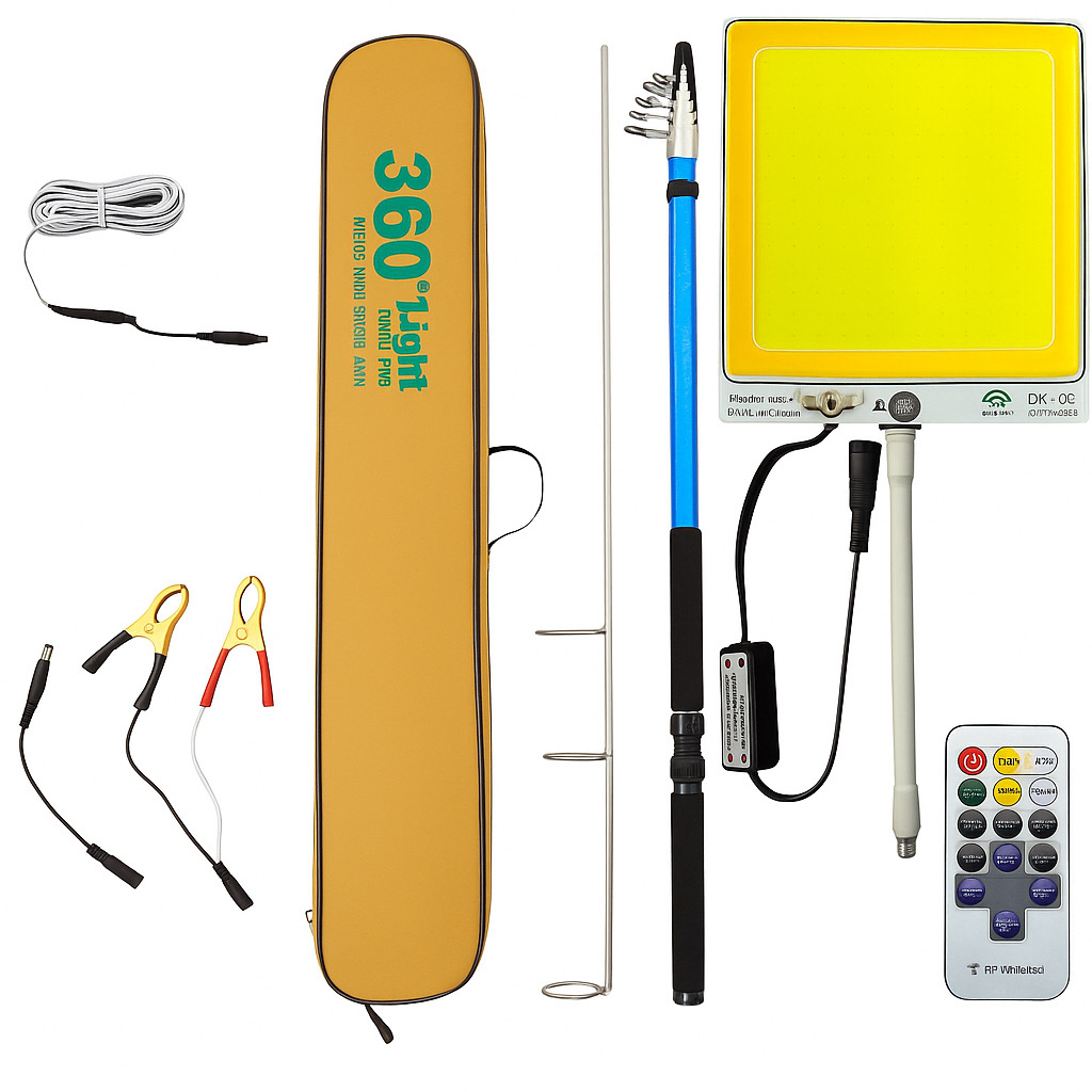 c80b77bce8611eea8ac8e86182fa8651e4b10dc0_1753738032.jpg چراغ کمپینگ 360 لایت مدل L800-NEW با نور چند رنگ - Image 1