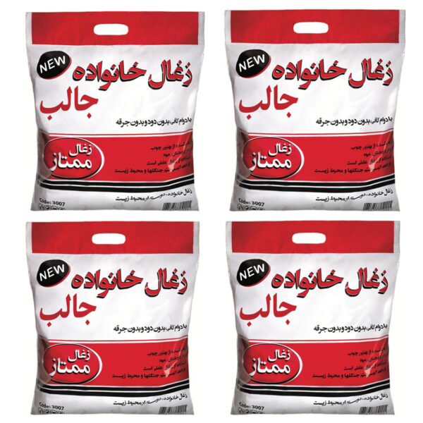زغال کبابی جالب مدل خانواده بسته 4 عددی - Image 1