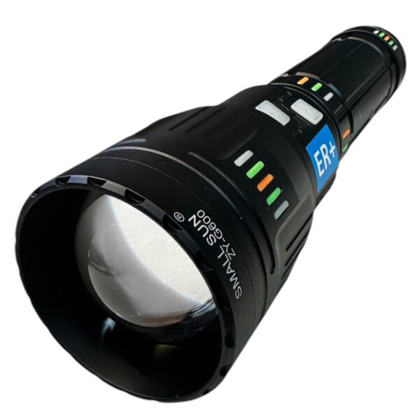 چراغ قوه دستی اسمال سان مدل G600 +ER با نور مهتابی - Image 1