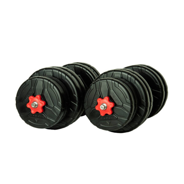 دمبل رادیس فیت مدل DVp-16-mix1 وزن 16 کیلوگرم بسته 2 عددی - Image 1
