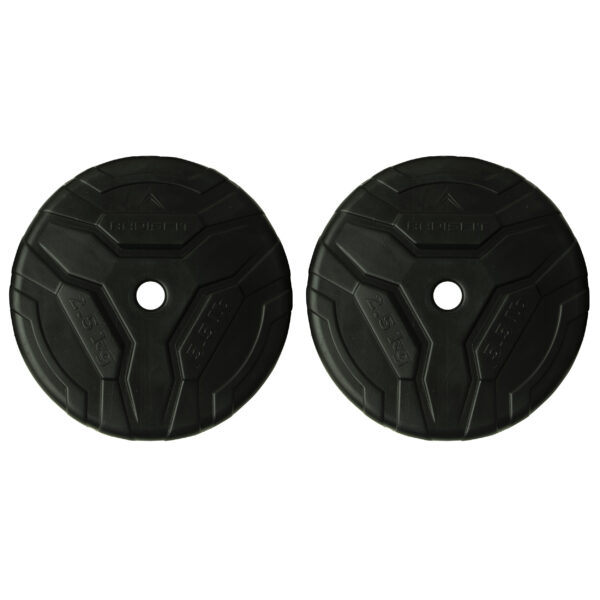 صفحه دمبل رادیس فیت مدل RP2.5 وزن 2.5 کیلوگرم بسته دو عددی - Image 1