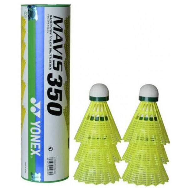 توپ بدمینتون یونکس مدل Mavis 350 بسته 6 عددی سایز 1.5 - Image 1