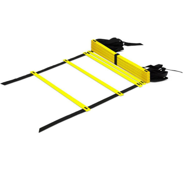 نردبان چابکی ۳ متری ۸ پله مدل Agility Ladder A1 نشکن به همراه کاور و دستبند پاوربالانس - Image 1