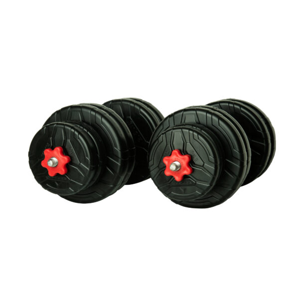 دمبل رادیس فیت مدل DVP-14-mix1 وزن 14 کیلوگرم بسته 2 عددی - Image 1