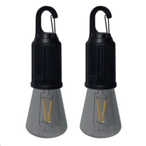 چراغ آویز شارژی مدل T02 با نور آفتابی بسته 2 عددی