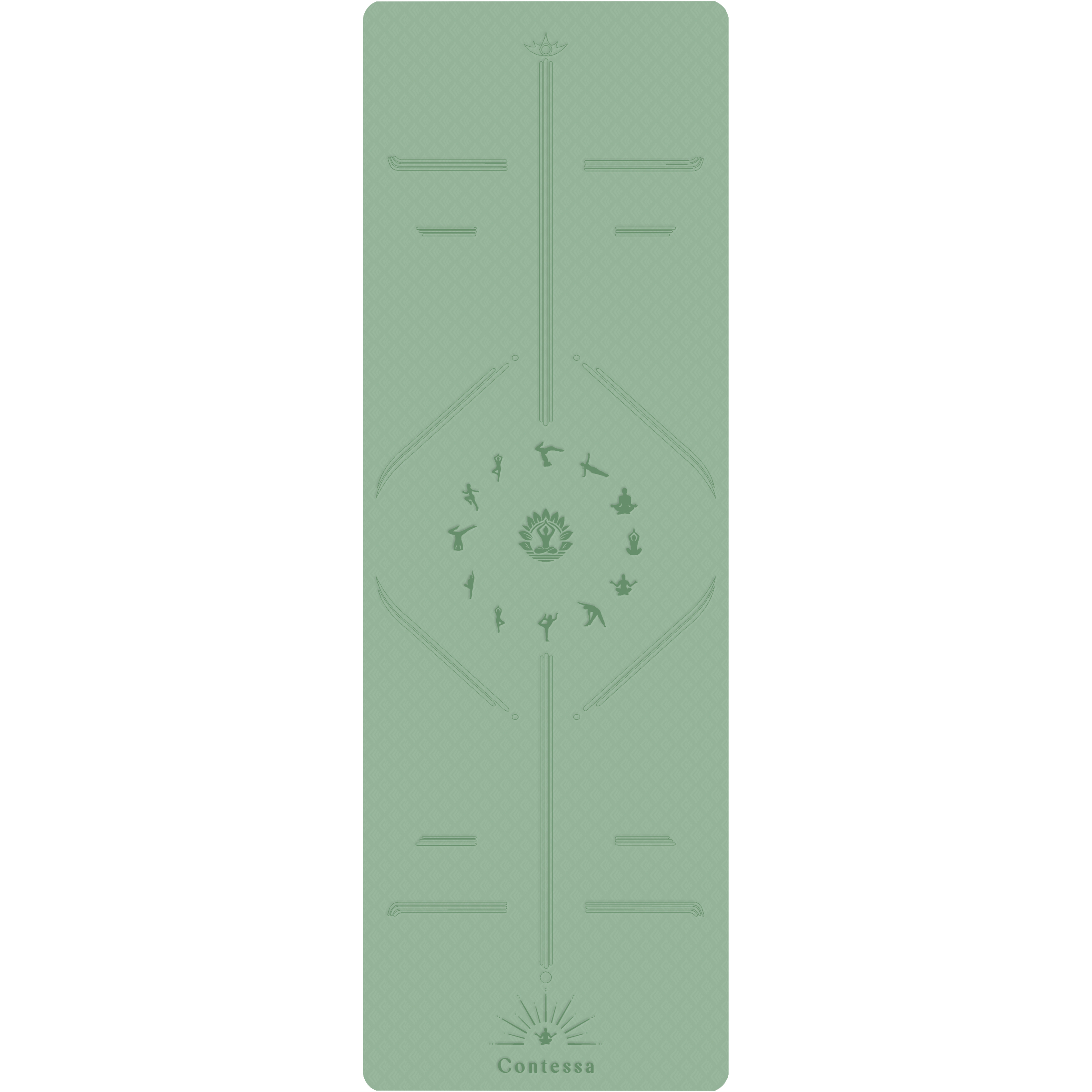 1fe1ec96ad20e318cc182d74c587b7250b8d13da_1752167133.jpg زیر انداز یوگا کُنتِسا مدل Bella سایز 183x61 سانتی متر - Image 1