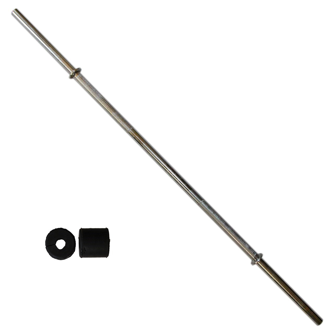 2007718.jpg میله هالتر مدل S150 استیل سایز 150 سانتیمتر - Image 1