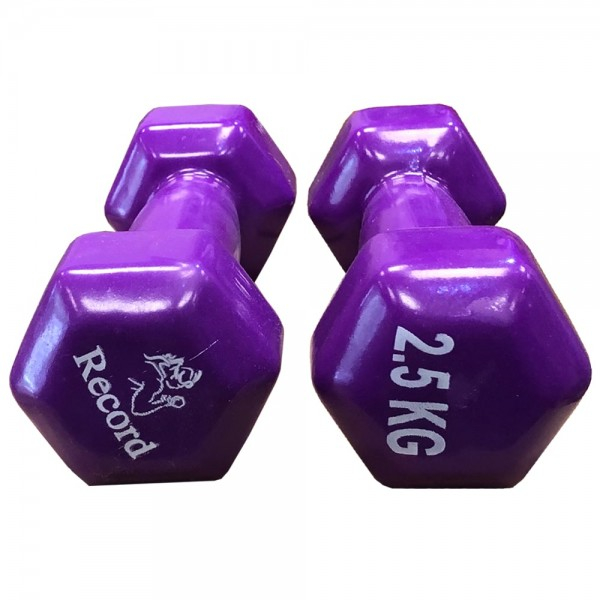 40dc3c51f41c562bfa6198415de69858f59615be_1602580839.jpg دمبل رکورد مدل 202 وزن 2.5 کیلوگرمی بسته 2 عددی - Image 1