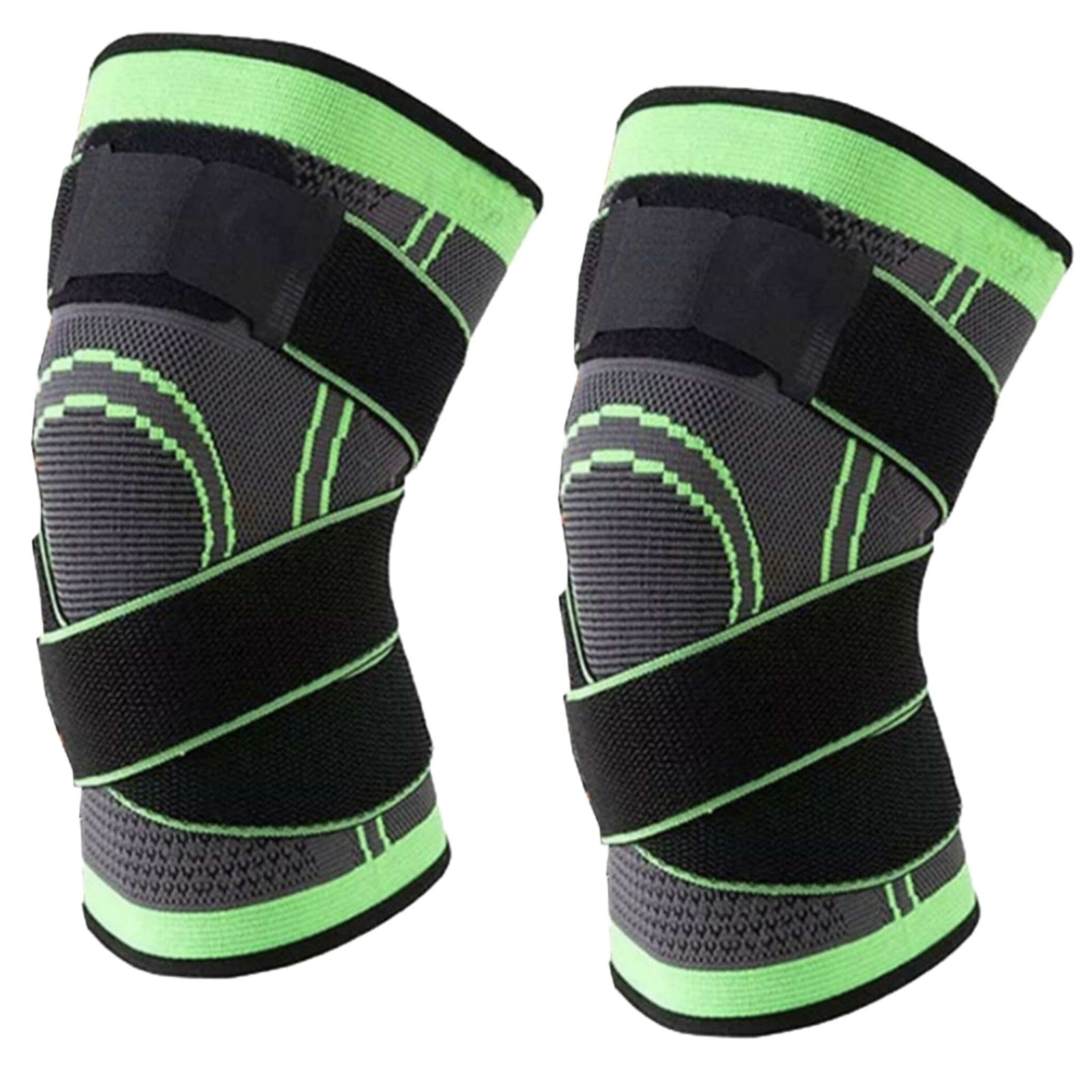 57f2f079376651b84686228b7d28ead0d3846fcd_1714934312-1.jpg زانوبند ورزشی مدل ضربدری کد FD-8803 بسته 2 عددی - Image 1