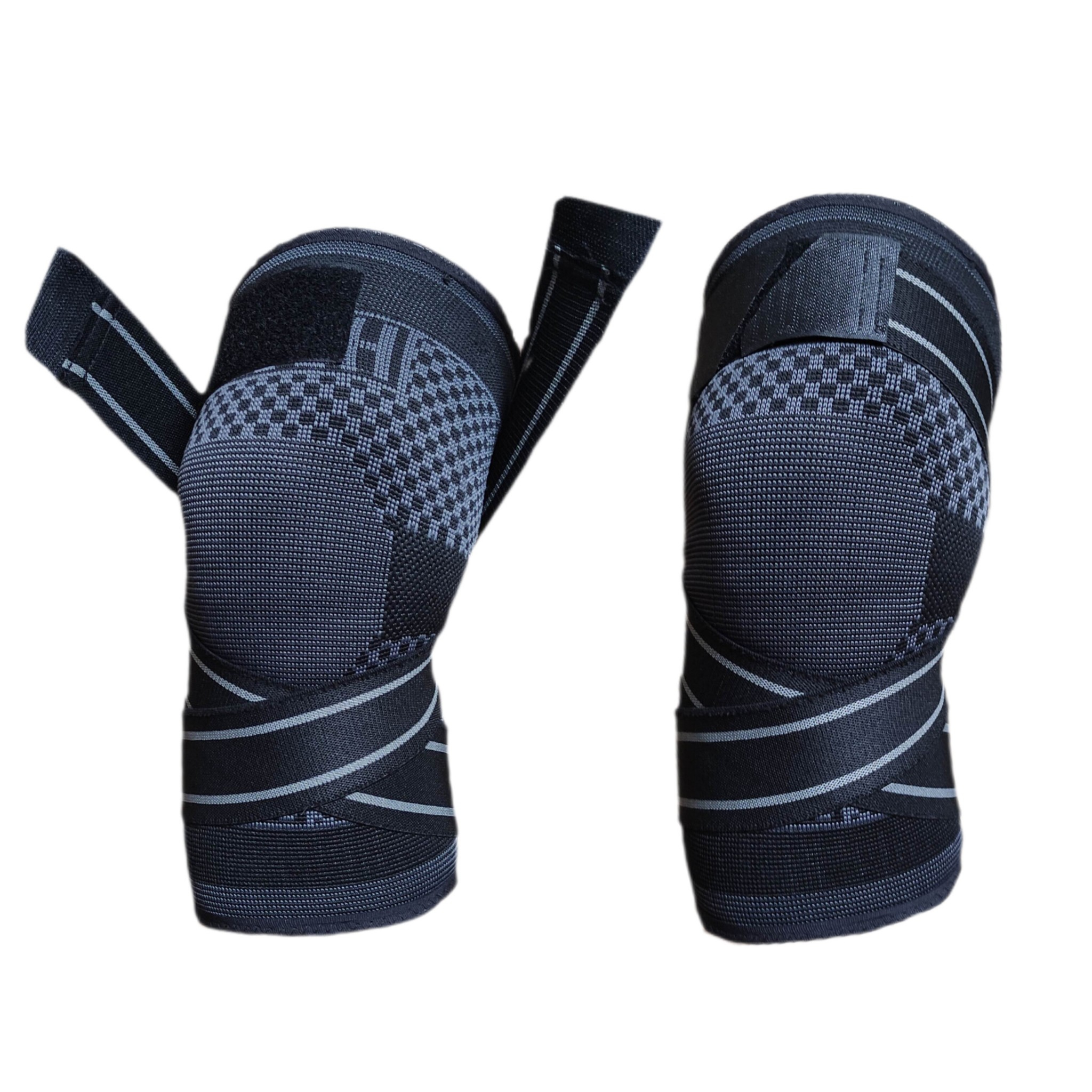 6961a02c47f9716bac68931fc7692b9b3c48615a_1706025886-1.jpg زانوبند مدل بنددار کد k-sport بسته دو عددی - Image 1