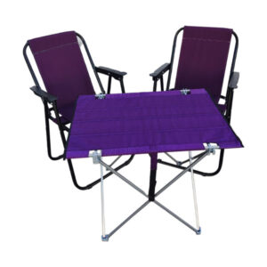 میز و صندلی تاشو سفری مدل تاشو کد G006