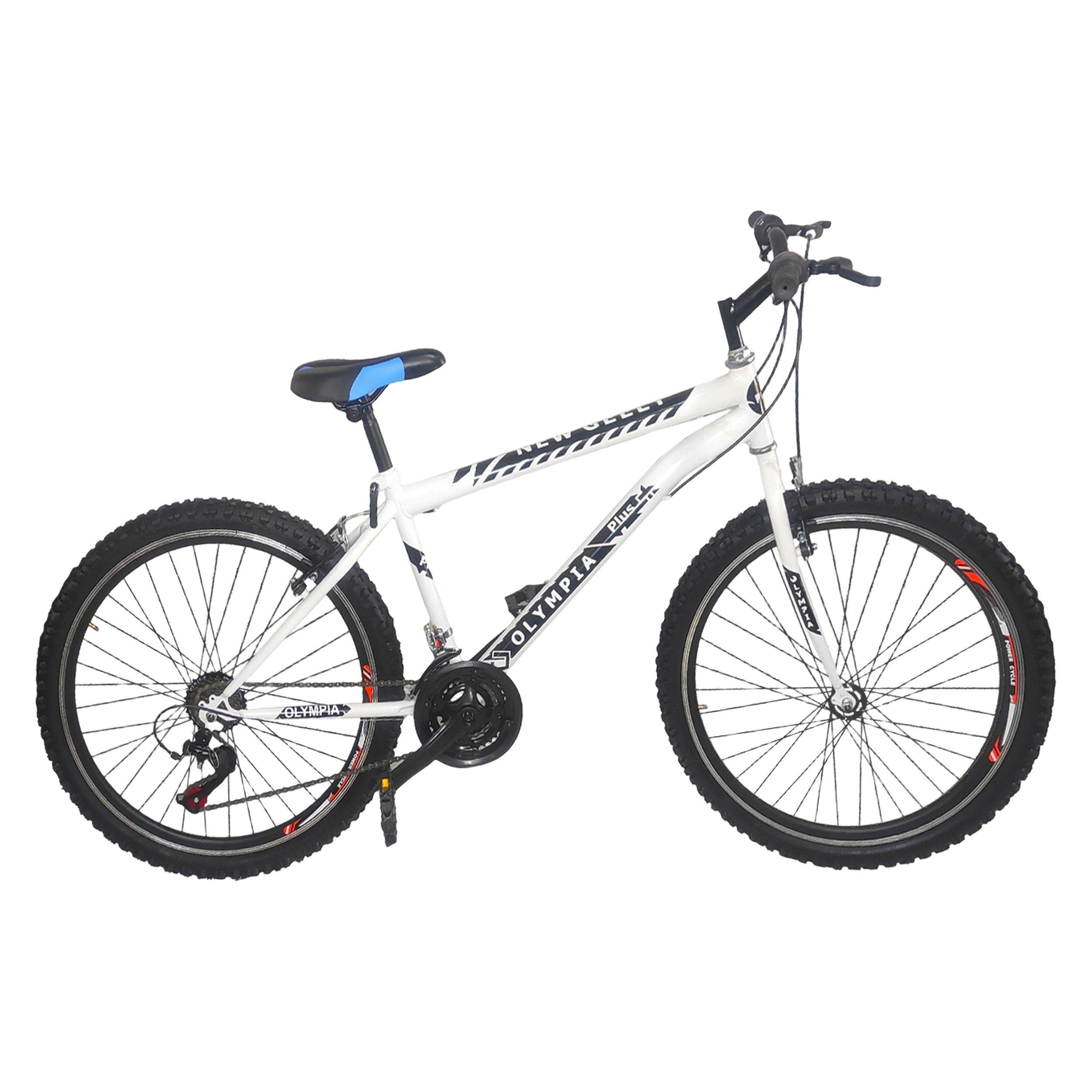 c80bbcd952de5c61ca54523fecb23ab257aa6b63_1754237524.jpg دوچرخه کوهستان المپیا مدل new B77 سایز طوقه 26 - Image 1