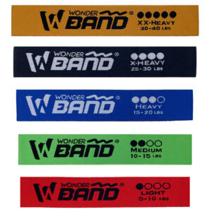 کش مینی لوپ واندر بند مدل پارچه ای بسته 5 عددی